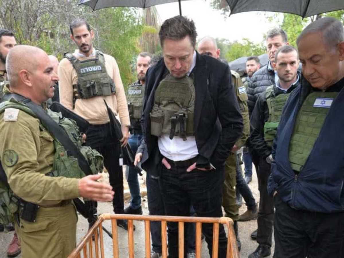 एलन मस्क ने हमास को नष्ट करने के बारे में नेतन्याहू से जताई सहमति एलन मस्क ने हमास को नष्ट करने के बारे में नेतन्याहू से जताई सहमति